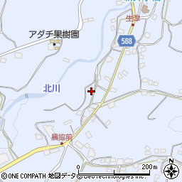 福岡県朝倉市杷木志波1393周辺の地図