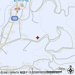 福岡県朝倉市杷木志波1454-1周辺の地図