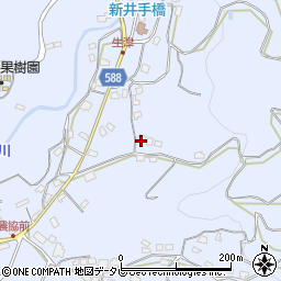 福岡県朝倉市杷木志波1464周辺の地図