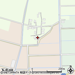 福岡県朝倉市八重津1143周辺の地図