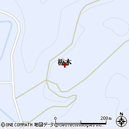 佐賀県伊万里市波多津町板木周辺の地図