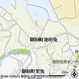 長崎県松浦市御厨町池田免周辺の地図
