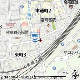 佐賀県鳥栖市東町周辺の地図