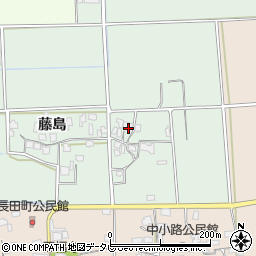 福岡県朝倉市長田395周辺の地図