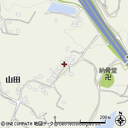 福岡県朝倉市山田783周辺の地図