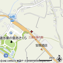 福岡県朝倉市山田2269周辺の地図