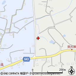 大分県速見郡日出町大神2517周辺の地図