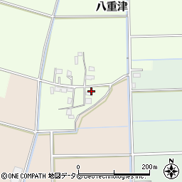 福岡県朝倉市八重津1139周辺の地図