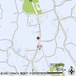 福岡県朝倉市杷木志波5509周辺の地図