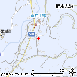 福岡県朝倉市杷木志波1479周辺の地図