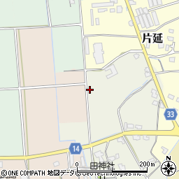 〒838-0042 福岡県朝倉市上畑の地図