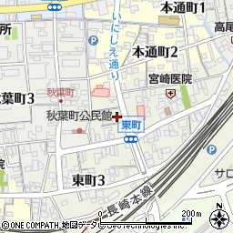 大福餅店周辺の地図