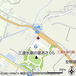 福岡県朝倉市山田2191周辺の地図