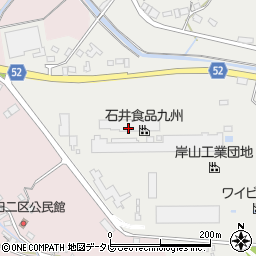 石井食品九州周辺の地図