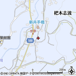 福岡県朝倉市杷木志波1636周辺の地図