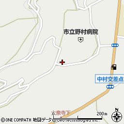 西予市立野村病院周辺の地図