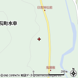 大分県宇佐市安心院町水車246周辺の地図