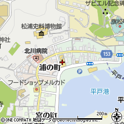 ベスト電器長崎平戸店周辺の地図