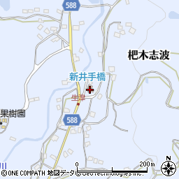 福岡県朝倉市杷木志波1665周辺の地図
