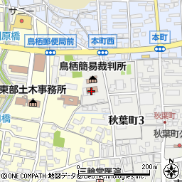 鳥栖税務署周辺の地図