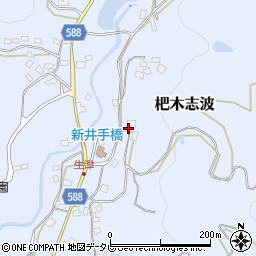 福岡県朝倉市杷木志波1627周辺の地図