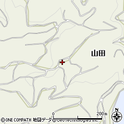 福岡県朝倉市山田693周辺の地図