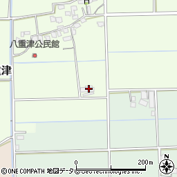 福岡県朝倉市八重津935周辺の地図