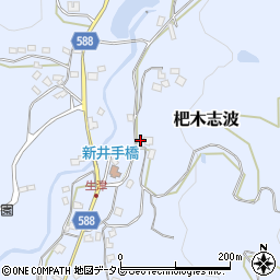 福岡県朝倉市杷木志波1624周辺の地図