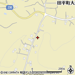 長崎県平戸市田平町大久保免1196周辺の地図