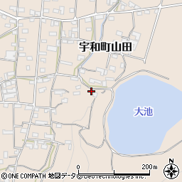 愛媛県西予市宇和町山田1903周辺の地図