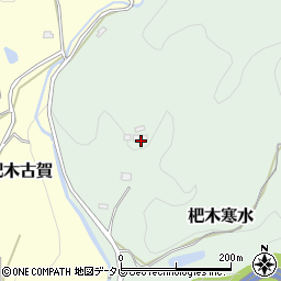 福岡県朝倉市杷木寒水598-2周辺の地図