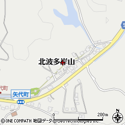 佐賀県唐津市北波多岸山周辺の地図