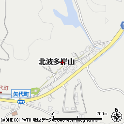 佐賀県唐津市北波多岸山周辺の地図