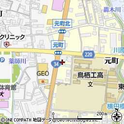 ＥＮＥＯＳ　Ｄｒ．Ｄｒｉｖｅ鳥栖店周辺の地図