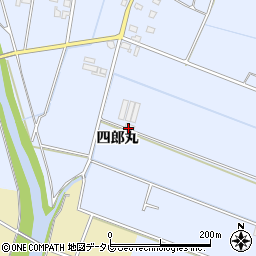 福岡県朝倉市四郎丸706周辺の地図