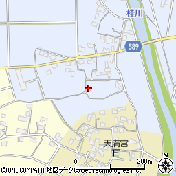 福岡県朝倉市福光990-2周辺の地図