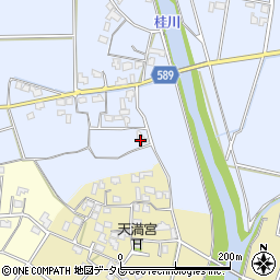 福岡県朝倉市四郎丸979周辺の地図