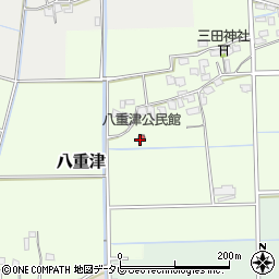 八重津公民館周辺の地図