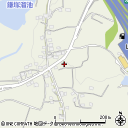 福岡県朝倉市山田1022-4周辺の地図
