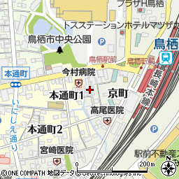 佐賀県鳥栖市京町周辺の地図