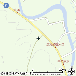 佐賀県神埼市脊振町広滝1182周辺の地図