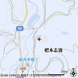 福岡県朝倉市杷木志波1683-1周辺の地図