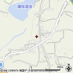 福岡県朝倉市山田1261周辺の地図