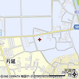 福岡県朝倉市四郎丸1072周辺の地図