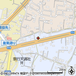 ジョイフル日出店周辺の地図