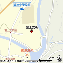 佐賀市役所　富士支所周辺の地図