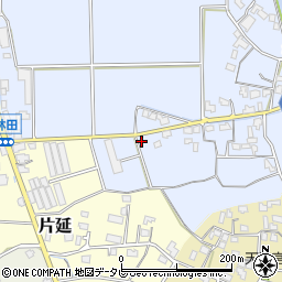 福岡県朝倉市福光1044-1周辺の地図