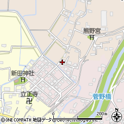 福岡県三井郡大刀洗町栄田327周辺の地図