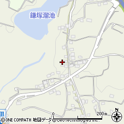 福岡県朝倉市山田1281-2周辺の地図