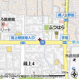佐賀共栄銀行基山支店 ＡＴＭ周辺の地図